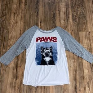 PAWS shirt